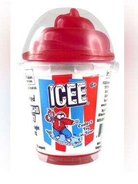 ICEE Red Slushie Cup Squishy Toy  - Red NW5